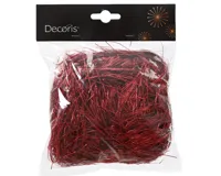 Decoris Engelenhaar zakje kerstrood Decoris Engelenhaar zakje kerstrood