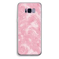 Abstract Painting Pink: Samsung Galaxy S8 Plus Transparant Hoesje