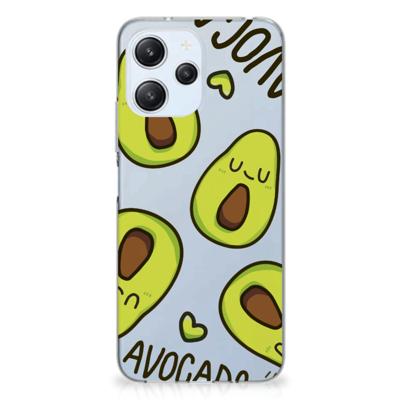 Xiaomi Redmi 12 4G Telefoonhoesje met Naam Avocado Singing Xiaomi Redmi 12 4G Telefoonhoesje met Naam Avocado Singing