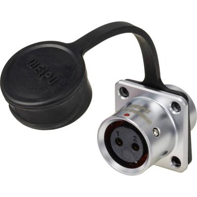 Weipu SF1213/S2 Ronde connector Bus, recht Totaal aantal polen: 2 Serie (ronde connectoren): SF12 1 stuk(s)