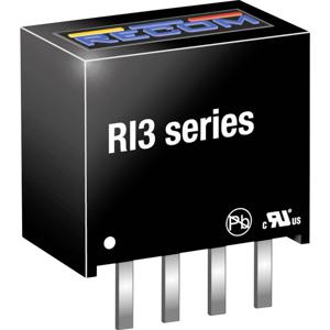 RECOM RI3-0505S DC/DC-converter, print 600 mA 3 W Aantal uitgangen: 1 x Inhoud 1 stuk(s)
