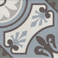 Douglas & Jones Vintage decor-strip 20x20x0,8 cm, lilou blue - thumbnail