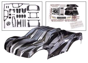 Traxxas - Body, Maxx Slash, ProGraphix (graphics are printed, requires paint & final color application)/ decal sheet (includes body support, body p...