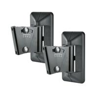 K&M 24472 Muurbeugelset speakers zwart (2 stuks)