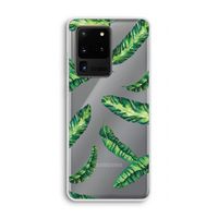 Lange bladeren: Samsung Galaxy S20 Ultra Transparant Hoesje