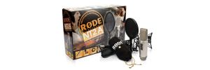 RØDE NT2-a Zilver Microfoon voor podiumpresentaties