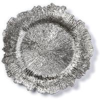 Kaarsenbord - zilver - asymmetrisch - 33 cm - kaarsenbord - kaarsen plateau