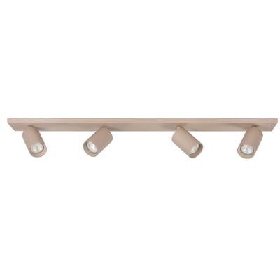 Highlight OpbouwspotMila 4-lichts recht zand bruin - S7498.03