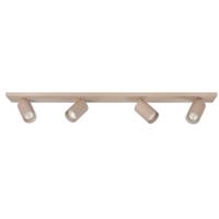 Highlight OpbouwspotMila 4-lichts recht zand bruin - S7498.03