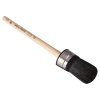 Copenhagen Pro Classic Ovale Kwast | Maat 40 | Zwart Chinees varkenshaar | FSC houten steel - 23.122.40