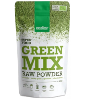 Purasana Poeder Superfoods Super Food Green Mix Powder 200gr
