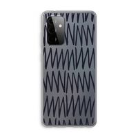 Marrakech Zigzag: Samsung Galaxy A72 Transparant Hoesje