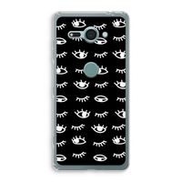 Eye pattern #3: Sony Xperia XZ2 Compact Transparant Hoesje