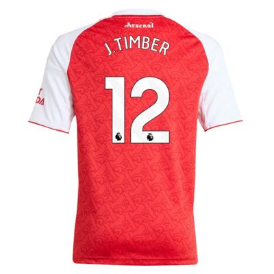 adidas Arsenal J.Timber 12 Thuisshirt 2025-2026 Kids