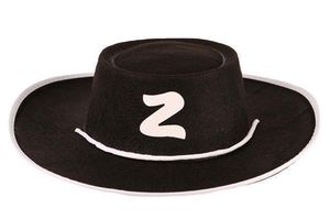 Hoed kind Zorro vilt