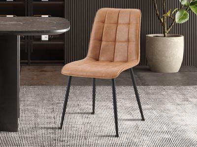 Stoel FARIS cognac