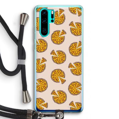 You Had Me At Pizza: Huawei P30 Pro Transparant Hoesje met koord