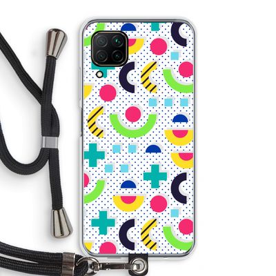 8-bit N°1: Huawei P40 Lite Transparant Hoesje met koord