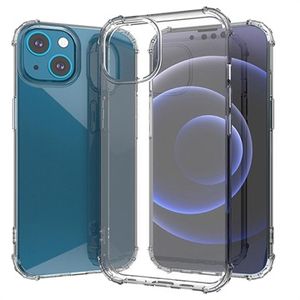 Schokbestendig iPhone 13 TPU-hoesje - transparant