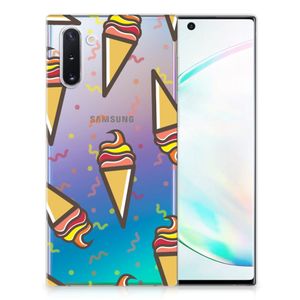 Samsung Galaxy Note 10 Siliconen Case Icecream