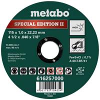 Metabo 616257000 Doorslijpschijf recht 115 mm 1 stuk(s)