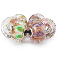 Trollbeads TGLBE-00234 Set Kralen Symfonieen zilver-glas