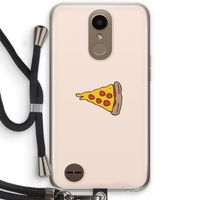 You Complete Me #1: LG K10 (2017) Transparant Hoesje met koord