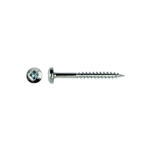 pgb-Europe PGB-FASTENERS | Spaanplaatschroef panhead Ø 5,0x80 Zn Pz2 PGWCZG001005000802
