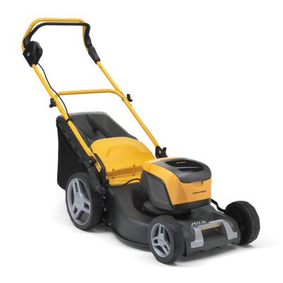 Stiga COLLECTOR 548 AE Kit Accu Grasmaaier | 5 serie | 46 cm | 6 posities hoogteinstelling | ergo | 1x 48V E 440 accu - 2L0485808/ST1