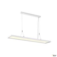 SLV Led kantoor hanglamp Worklight Dali 57w - 4000K - 120cm wit 1005396