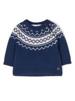 Tartine Et Chocolat pull en maille intarsia - Bleu - thumbnail