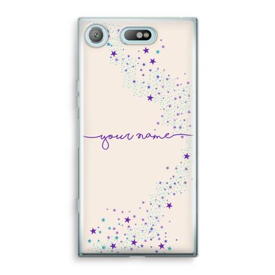 Sterren: Sony Xperia XZ1 Compact Transparant Hoesje