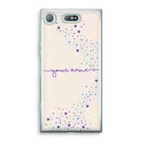 Sterren: Sony Xperia XZ1 Compact Transparant Hoesje Sterren: Sony Xperia XZ1 Compact Transparant Hoesje