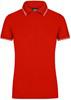 James & Nicholson JN985 Ladies´ Polo - Tomato/White - XL