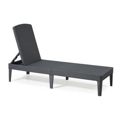 Solstol Allibert Jaipur Donker grijs 187 x 58 x 29 cm