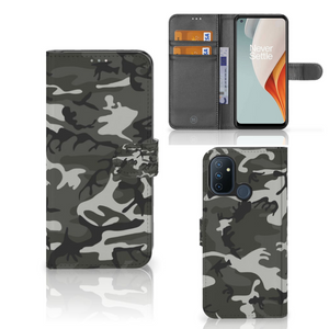 OnePlus Nord N100 Telefoon Hoesje Army Light