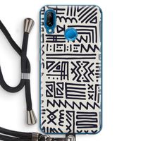 Marrakech print: Huawei P20 Lite Transparant Hoesje met koord