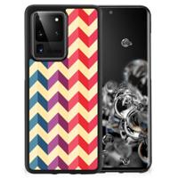 Samsung Galaxy S20 Ultra Bumper Case Zigzag Multi Color