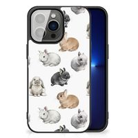 Dierenprint Telefoonhoesje voor iPhone 13 Pro Konijntjes