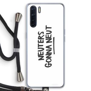 Neuters: Oppo A91 Transparant Hoesje met koord