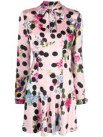 MSGM robe courte à pois - Rose - thumbnail