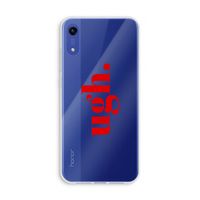 Ugh: Honor Play 8A Transparant Hoesje