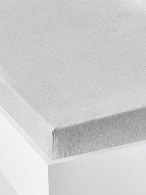 Babyhoeslaken LITTLE SHEEP Oeko-Tex® grijs gechineerd