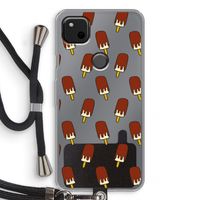 Yummy: Pixel 4a Transparant Hoesje met koord