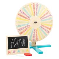 Small Foot - houten rad van fortuin, 4dlg.