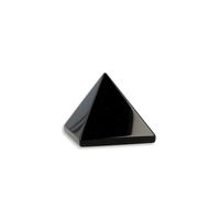 Edelsteen Piramide Obsidiaan Zwart - 40 mm