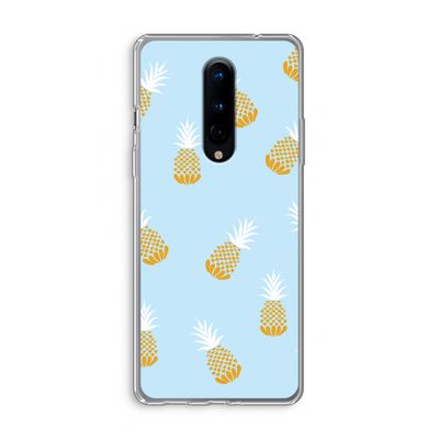 Ananasjes: OnePlus 8 Transparant Hoesje