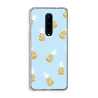 Ananasjes: OnePlus 8 Transparant Hoesje