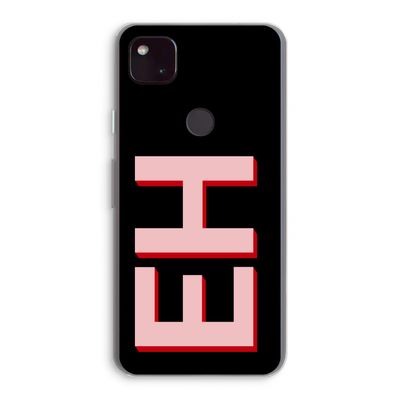 Monogram: Google Pixel 4a 5G Transparant Hoesje
