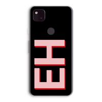 Monogram: Google Pixel 4a 5G Transparant Hoesje